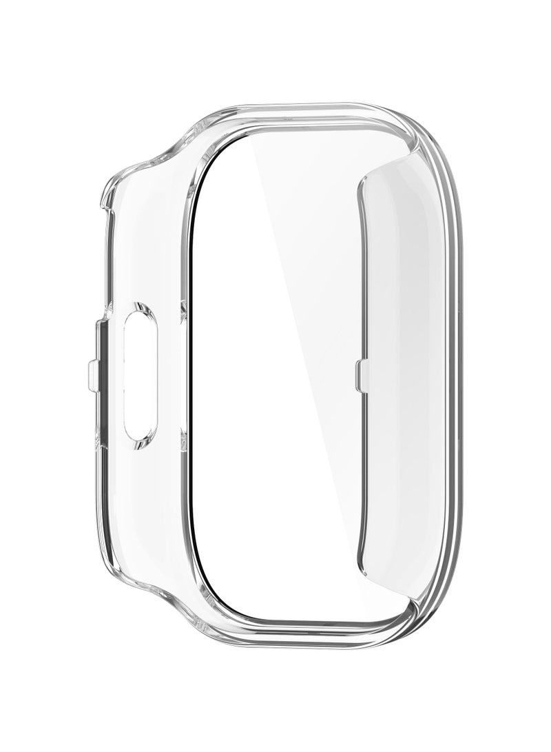 Tempered Glass Protector Case Intended for Xiaomi Redmi Watch 5 Lite Smart Watch Replacement Protective Case Cover Full-Coverage Bumper for Xiaomi Redmi Watch 5 Lite (Clear) - Image 5