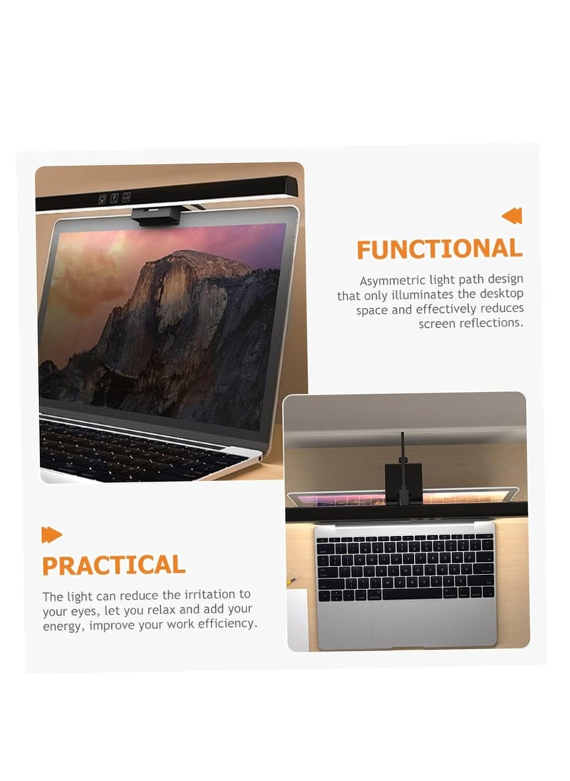 Rightsure - Computer Monitor Light,No Glare Monitor Light Bar with Eye Caring,Touch Control USB Powered E-Reading with No Glare,Stepless-Dimming LED Lamp for Desk Office Home Game - Image 1