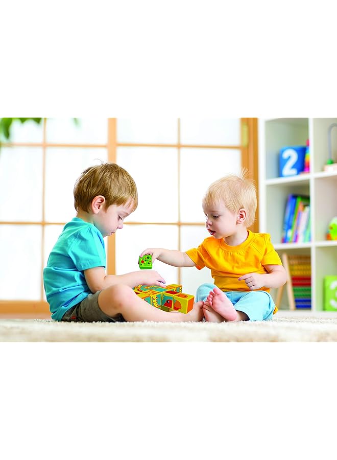 جيوماغ لعبة تركيب مغناطيسية تعليمية على شكل حيوانات السافانا من ماجيكوب، مصنوعة في سويسرا، مصنوعة من بلاستيك معاد تدويره بنسبة 100%، مفتوحة الأطراف، مناسبة للأطفال من عمر سنة فما فوق، 3 قطع - Image 3