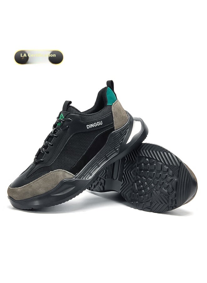 Dinggu Safety Shoes For Men, All-Season Soft Sole, Steel Toe Cap, Anti-Smashing, Anti-Puncture, Safety Functional Shoes Jd1165Aw39 - Image 4