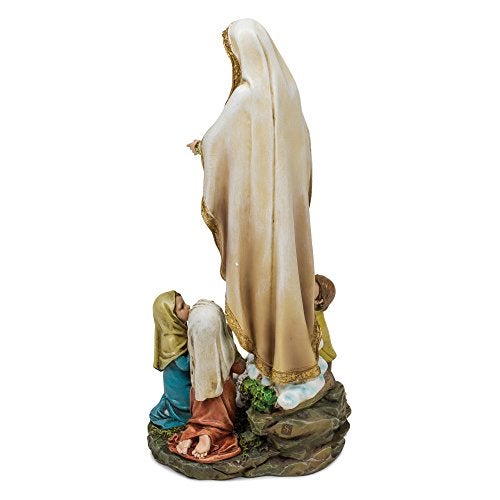 Roman Joseph Studio by Roman 12" Our Lady of Fatima Statue – Religious Home Decor, Inspirational Gift for Prayer or Celebration - Image 5
