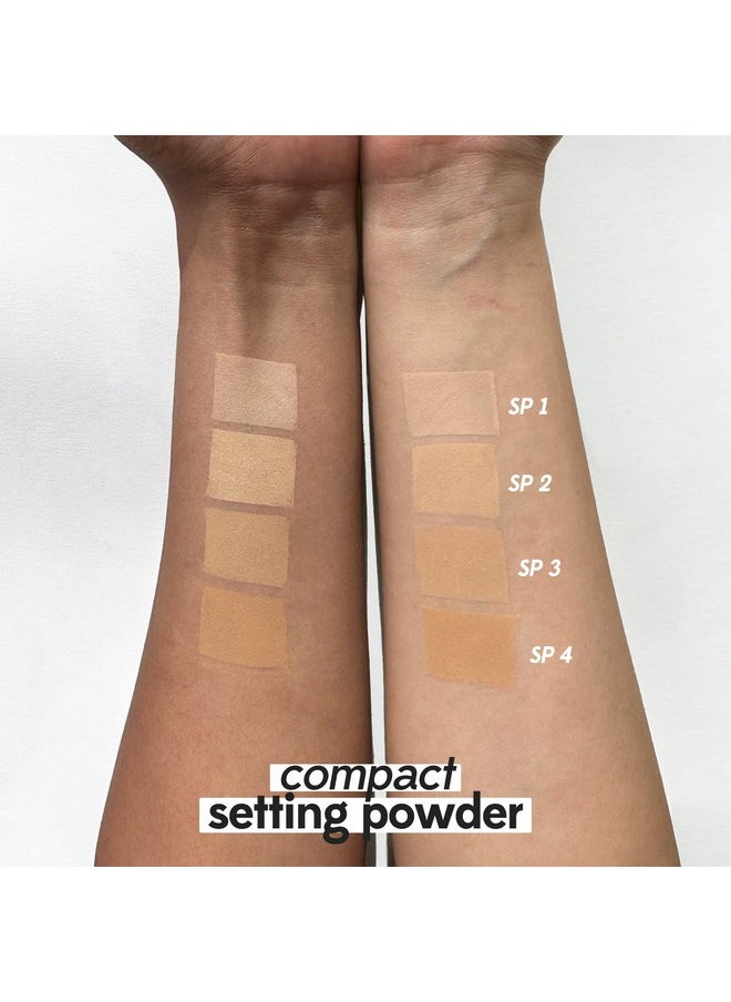 Ruby's Organics Compact Setting Powder- Matte Finish Poreless With Spf For Women All Skin Types, Face Makeup, Controls Oil, Conceals & Radiant Skin, Natural, Cruelty, Vegan & Paraben Free - Shade Sp2, 9G  - Image 3
