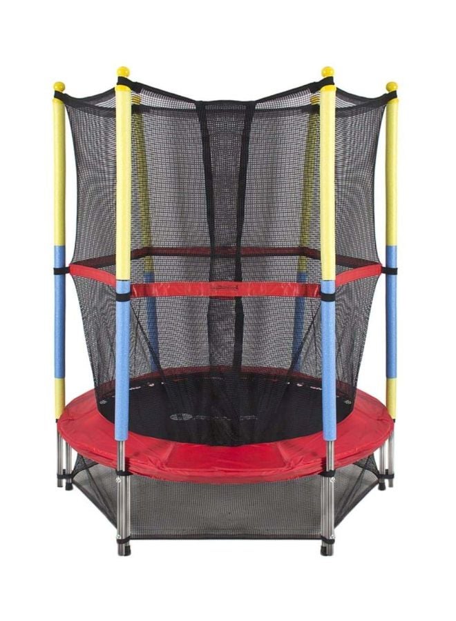 Cool Baby Portable Indoor Trampoline With Safety Enclosure Net 60inch - Image 1