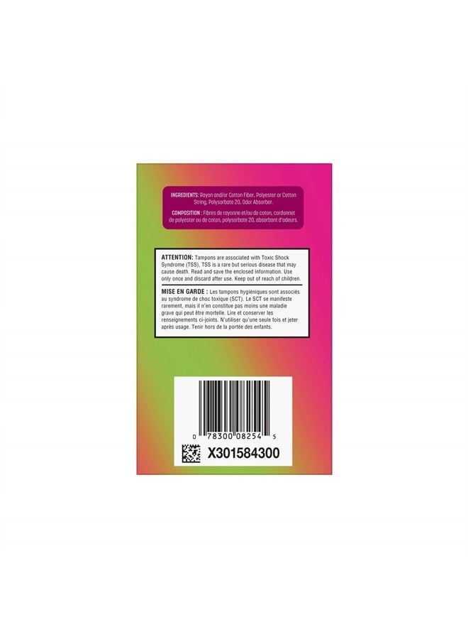 playtex Playtex Sport Odor Shield Tampons, Multipack (16ct Regular/16ct Super Absorbency), Unscented - 32ct (Pack of 1)  - Image 4
