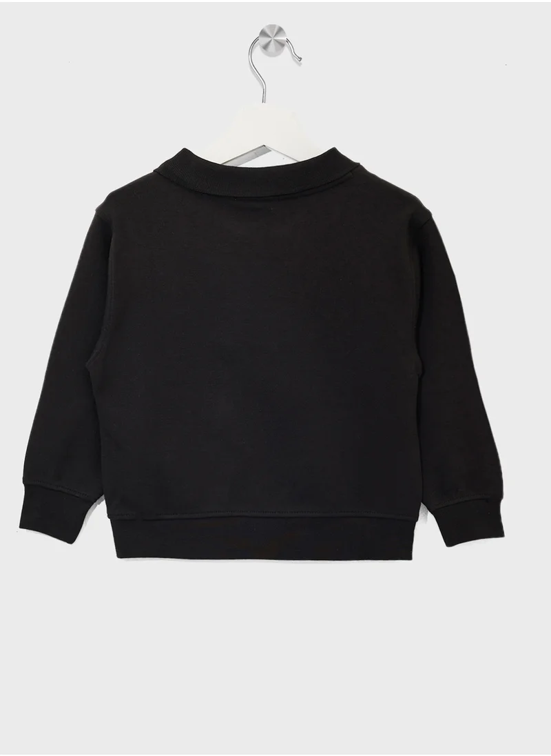 Calvin Klein Jeans Kids Polo Sweatshirt
