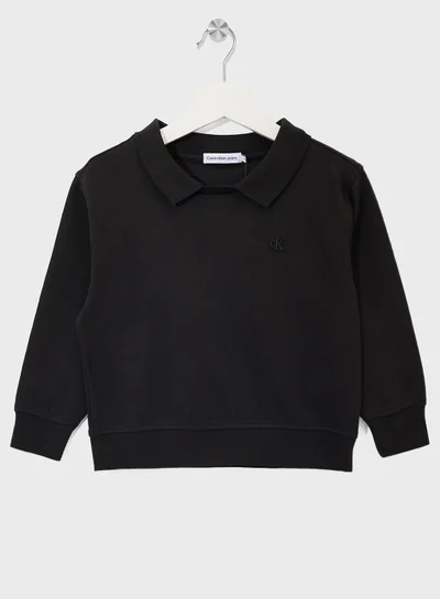 Calvin Klein Jeans Kids Polo Sweatshirt