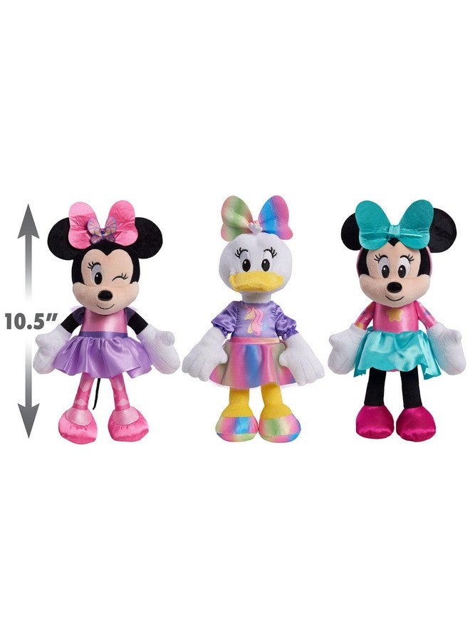Minnie Disney Junior Minnie Mouse Ballerina Small Plush Stuffed Animal, Kids Toys for Ages 2 Up by Just Play - Image 3