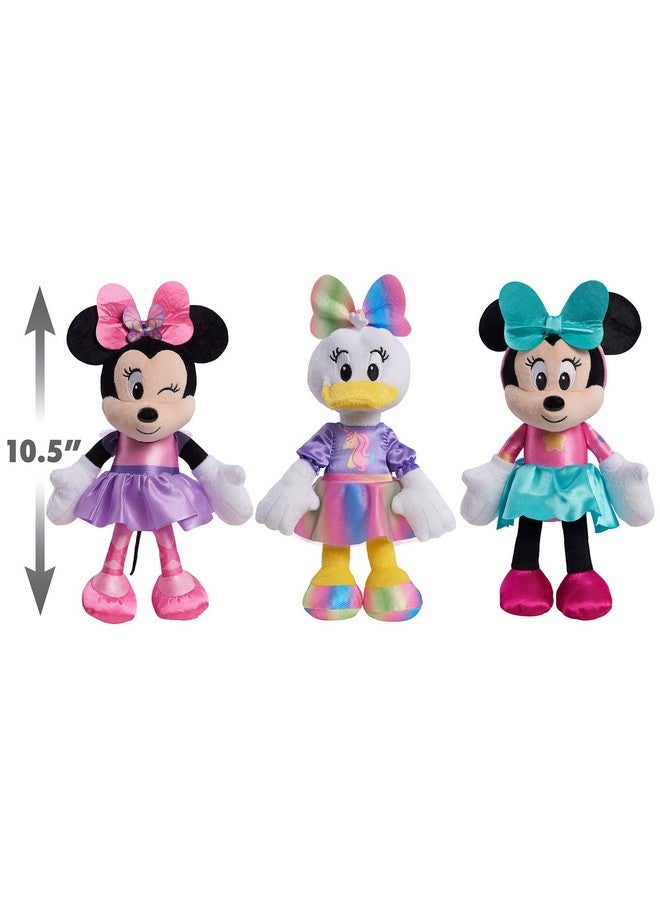 Minnie Disney Junior Minnie Mouse Ballerina Small Plush Stuffed Animal, Kids Toys for Ages 2 Up by Just Play - Image 4