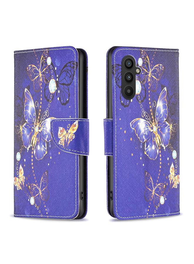 اس-توب جراب جلدي لهاتف Samsung Galaxy A25 5G بنمط رسم ملون - Image 1