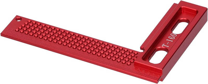 Multifunctional Right Angle Ruler 90° Positioning Tool, T 160 Model, Made of Durable 7075 Aluminum Alloy, for Precise Woodworking Marking, Drawing 90° Angles, Parallel Lines, - Image 5