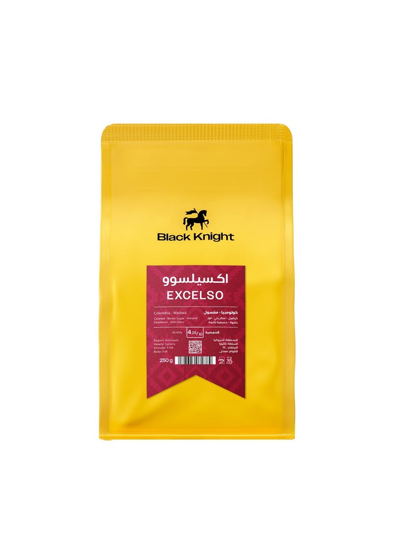 قهوة كولومبيا إكسيليسو المغسولة فلتر وإسبريسو