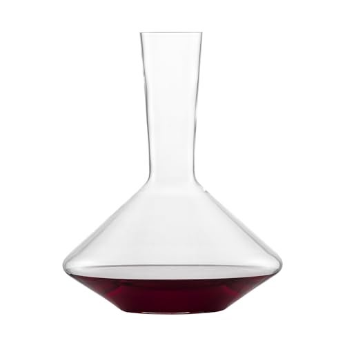 SCHOTT ZWIESEL ZWIESEL GLAS Pure Red Wine Decanter (1 Piece), Carafe for Red Wine with Drop Protect Technology, Tritan Crystal Glass, Made in Germany (25 Ounce) - Image 1