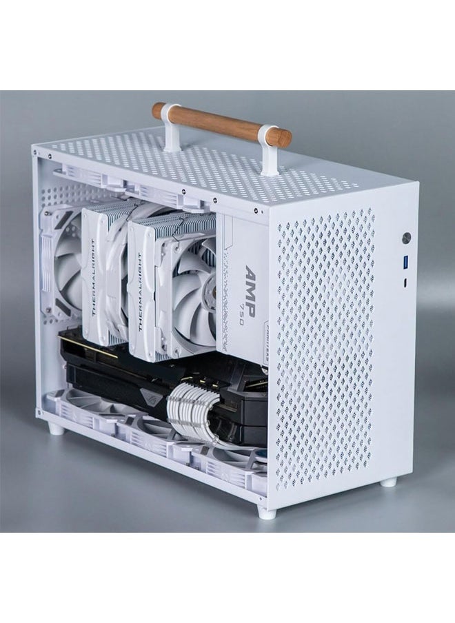 Portable Computer Case Cold Rolled Shell PC Gaming Case Desktop PC Case 360mm Graphics Card ITX MATX Motherd ATX Power Supply,pc case