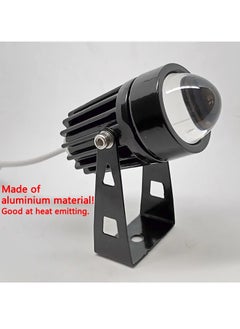ارواق مصباح حائط LED، IP66 مقاوم للماء بشعاع واحد، ضوء RGB مدمج ومحمول في الهواء الطلق، أضواء المناظر الطبيعية القوية والمتينة لتزيين الجدران وأعلام الأشجار، (5 وات، برتقالي)  - Image 4