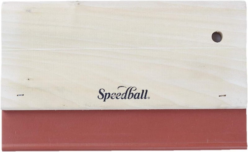 Speedball Nitrile Squeegee, 8-Inch, 65 Durometer for Fabric Silk Screen Printing