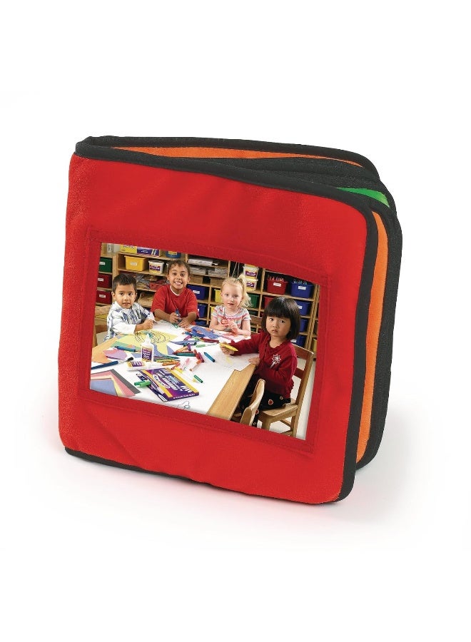 Excellerations Fabric Photo Album 13 Pockets for Kids and Families, Social Emotional Development Tool - Image 1