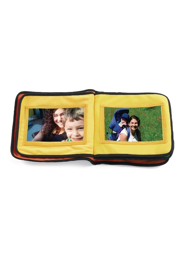 Excellerations Fabric Photo Album 13 Pockets for Kids and Families, Social Emotional Development Tool - Image 4
