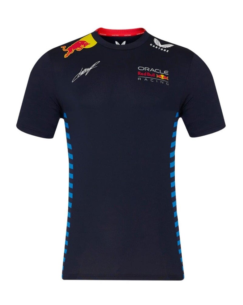 Castore Men's Red Bull Racing F1 2024 Sergio Checo Perez Team T-Shirt - Large - Night Sky - Image 5