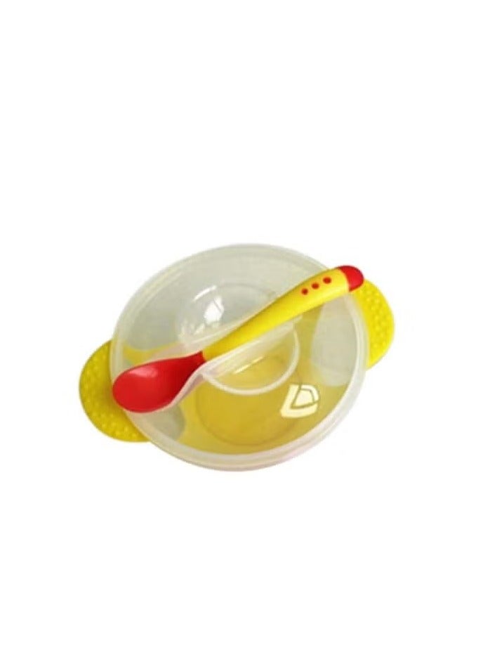 ORiTi Child Feeding Bowl Lid With Spoon Sets - Image 4