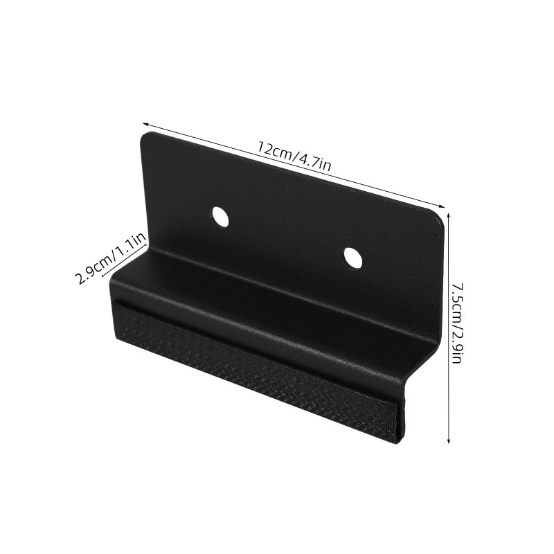 Toe Kick Drawer Pull Handle 12 Inch Stainless Steel Hidden Cabinet Opener - Image 3
