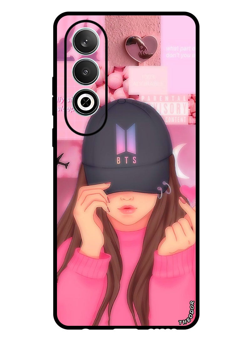 Theodor Protective Case Anti Scratch Shock Proof Bumper Cover For OnePlus Nord CE 4 Girl BTS Cap Snap - Image 1