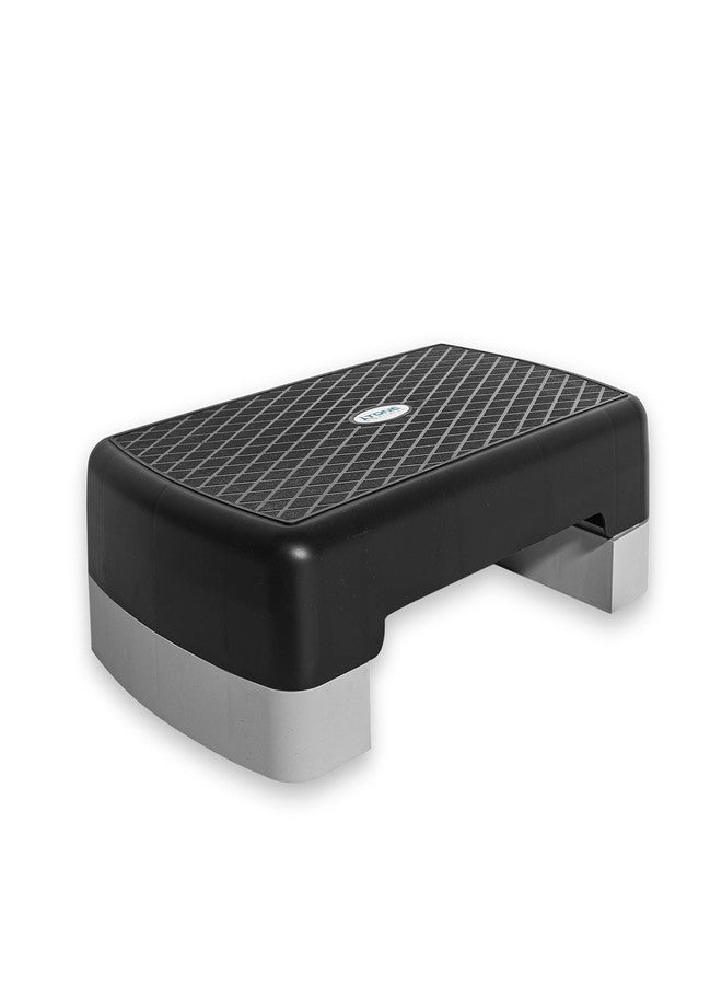Tone Fitness Compact Aerobic Step Platform | Exercise Step, Black/Gray, Model: HHBA-TN001BK-2 - Image 1