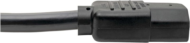 Tripp Lite Heavy-Duty 14AWG Computer Power Cord, 15A, NEMA 5-15P to IEC-320-C13, 2-ft - Image 5