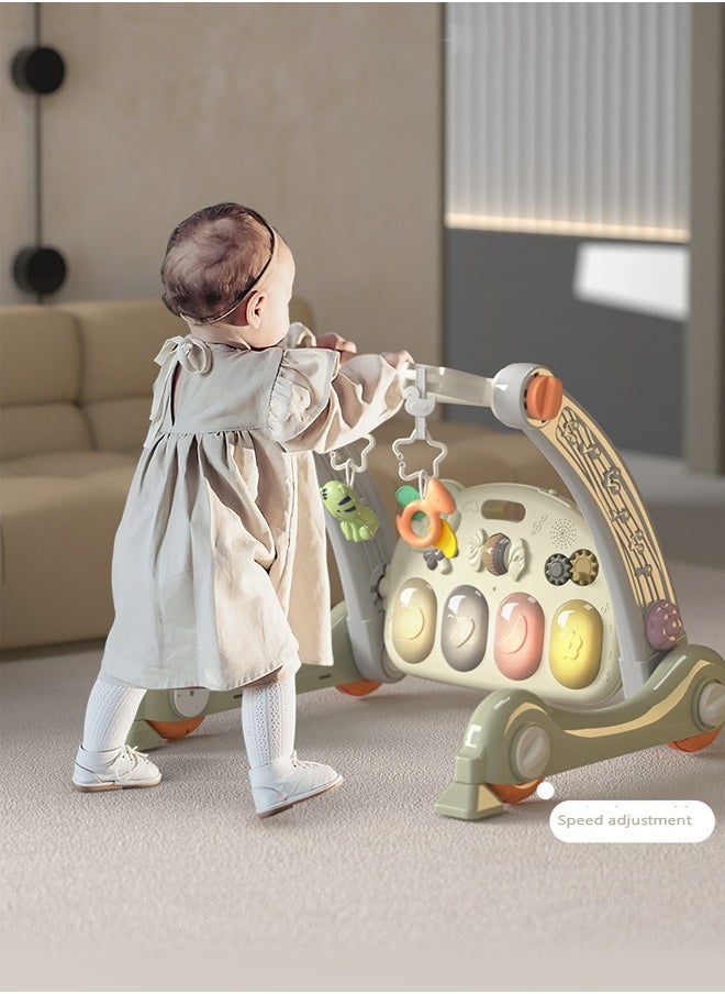 Beauenty 2 in 1 Multifunction Piano & Fitness Rack Walker For Children Play Together  - Image 3