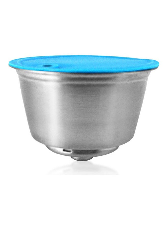 Generic - Refillable Coffee Capsules Maker Filter Cup Silver 10.00 x 5.50 5.50cm - Image 1