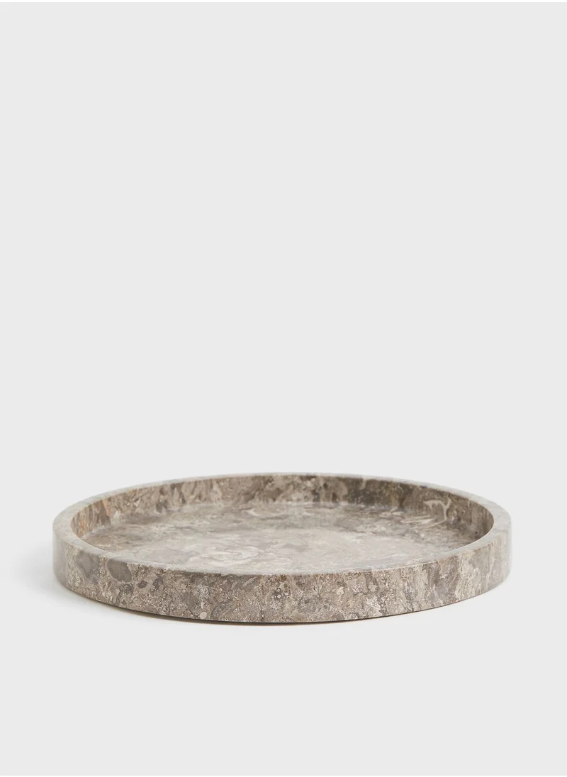 H&M Round Marble Tray