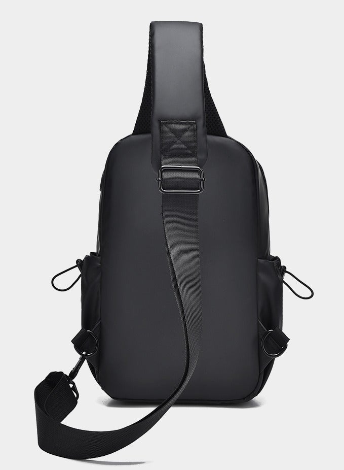 لبونير حقيبة متعددة الوظائف للجنسين، حقيبة كروس-بادي، حقيبة صدر، وحقيبة ظهر بتصميم مقاوم للماء، عدة أقسام للتخزين المنظم، حزام قابل للتعديل، مادة متينة للسفر والعمل والمدرسة والاستخدام اليومي - مثالية للرجال والنساء الذين يبحثون عن حلول حمل عصرية وعملية - Image 5