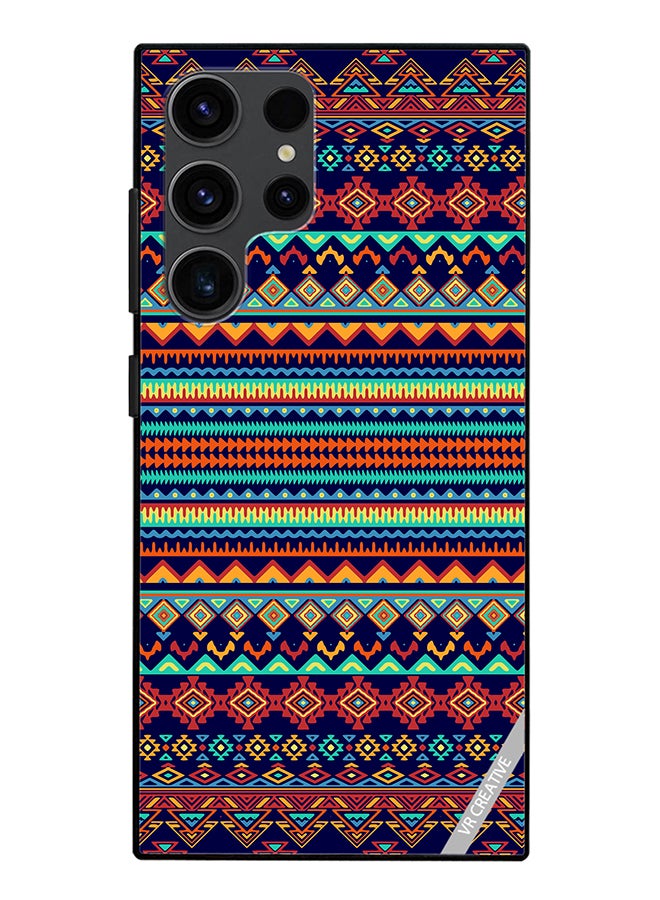 VR CREATIVE Protective Case Cover For Samsung Galaxy S24 Ultra Texture Design Multicolour - Image 1