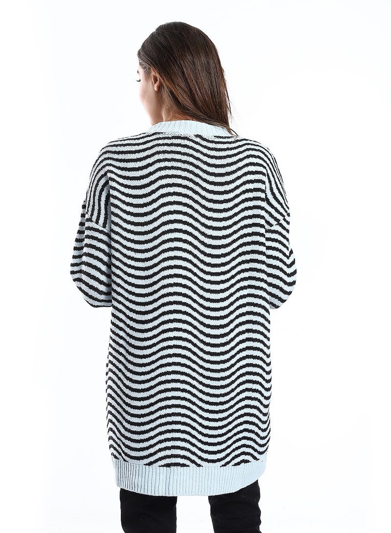 Caesar Wool women Pullover With Multi Design - Image 4