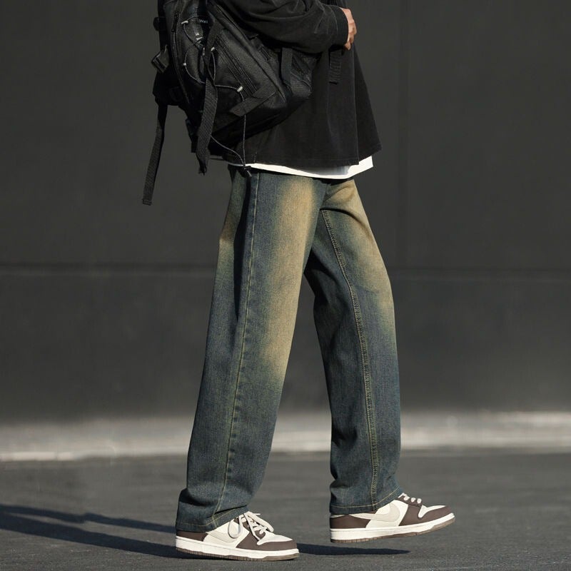 Unisex Casual Daily Denim Jeans - Image 4