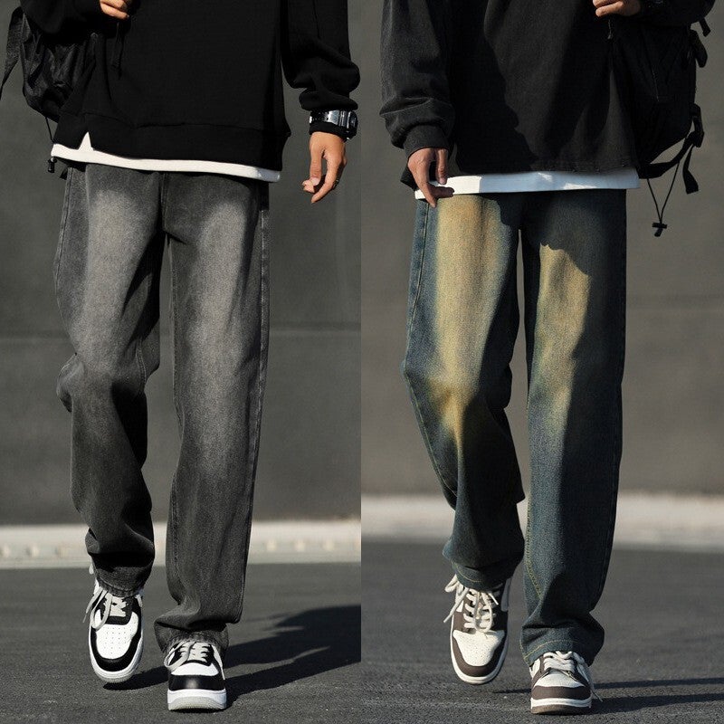 Unisex Casual Daily Denim Jeans - Image 2