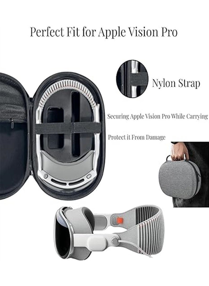 Generic - Apple Vision Pro Storage Bag, Apple new vr headset portable travel waterproof protection hard case - Image 1