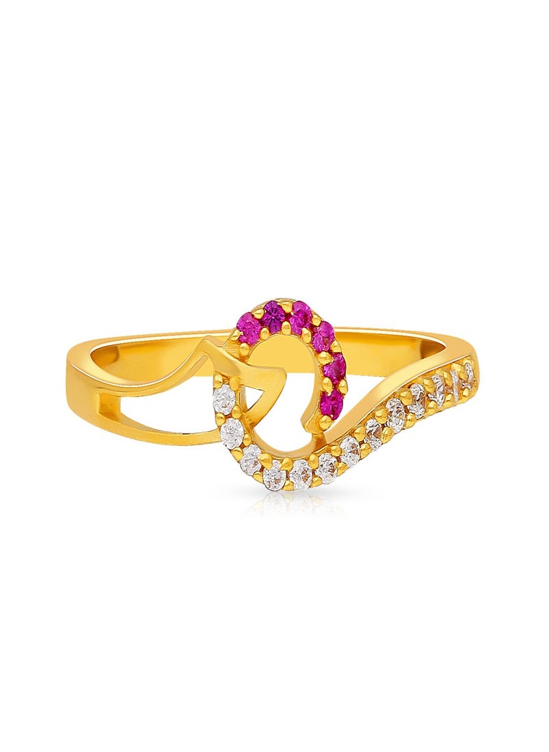 Malabar Gold and Diamonds 22k 916 Purity Malabar Gold Ring DZRN817Y13  - Image 2