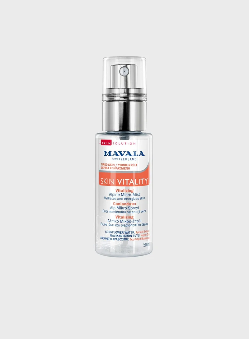 Mavala Swiss Skin Solution Skin Vitality Alpine Micro-Mist 50ml