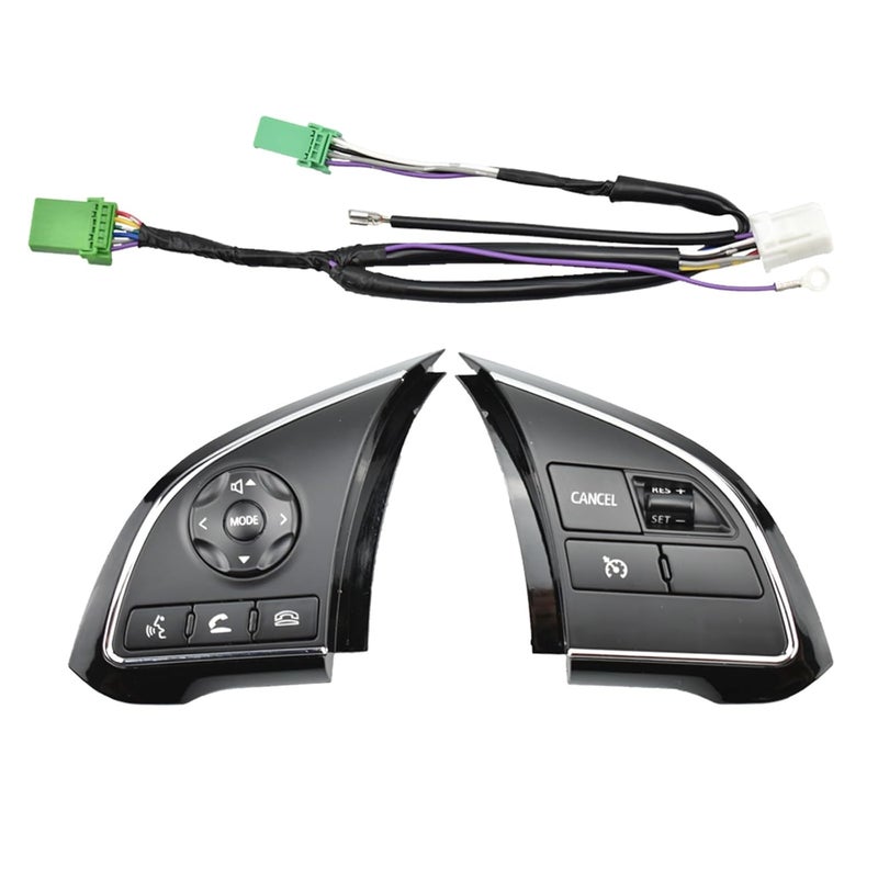 Vuzmode Steering Wheel Control Switch Buttons for Mitsubishi - Image 3