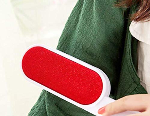 Vroxy Multi Purpose Reusable Washable Pet Hair Remover | Lint Brush Hair Remover for Removing Dog & Cat Hair from Clothing and Sofa (Random) - 1 PCs - Image 1