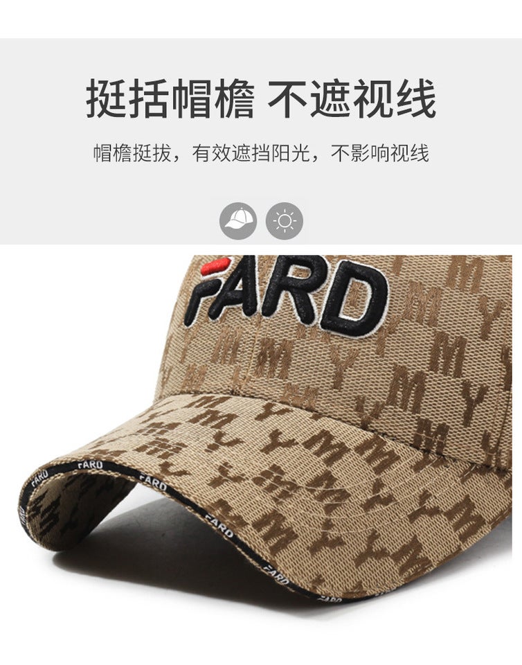 Spring Long Brim Cap Unisex Outdoor Breathable Sunshade Baseball Hat - Image 3