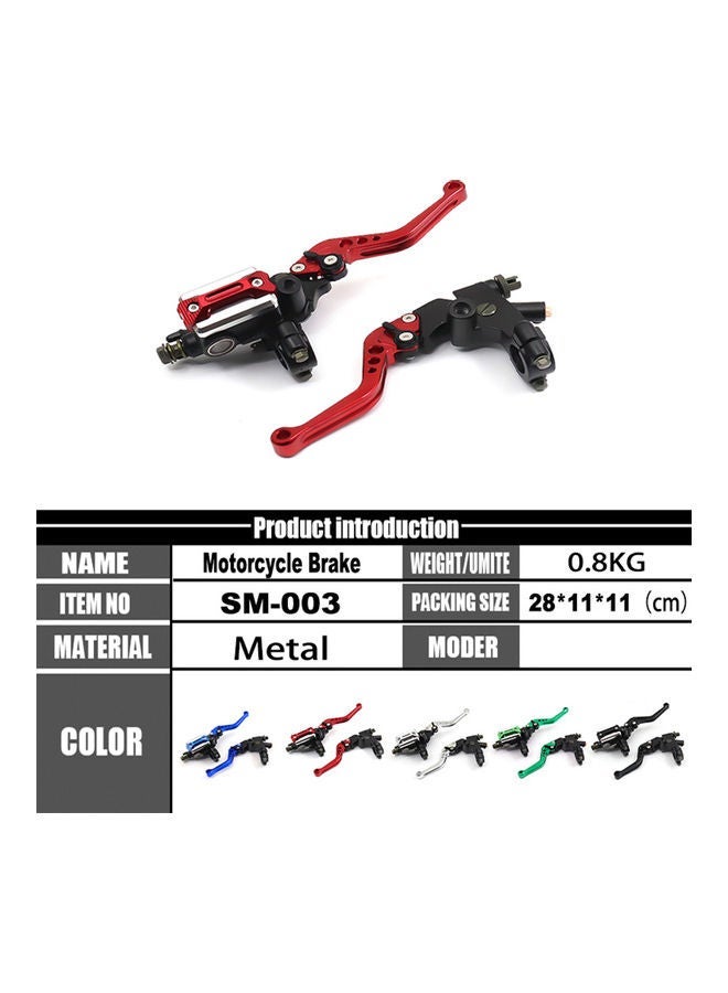 NIBEMINENT 2-Piece Universal Motorcycle Brake Clutch Pump Lever - Image 5