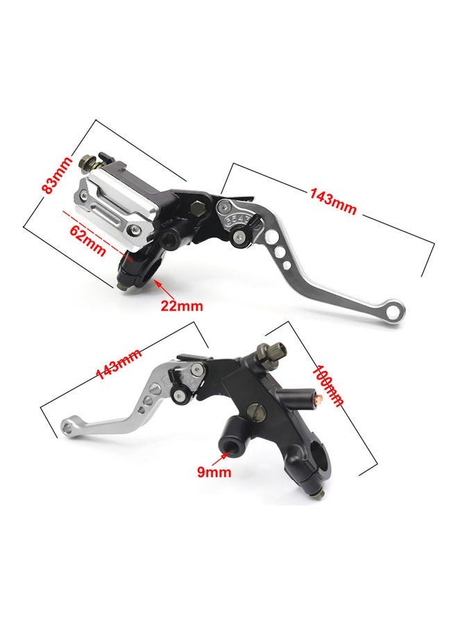 NIBEMINENT 2-Piece Universal Motorcycle Brake Clutch Pump Lever - Image 3