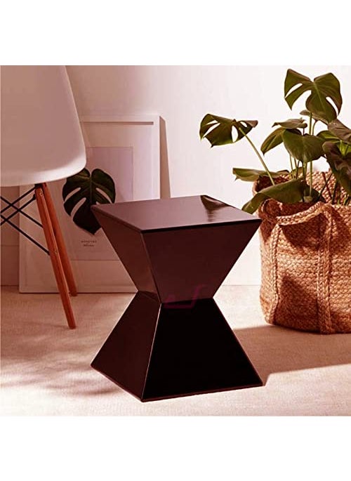 Device Bas with BROWN ART SHOPPEE Device Bas with BROWN ART SHOPPEE Brown Arts Shoppee Side End Table for Small Spaces Walnut 