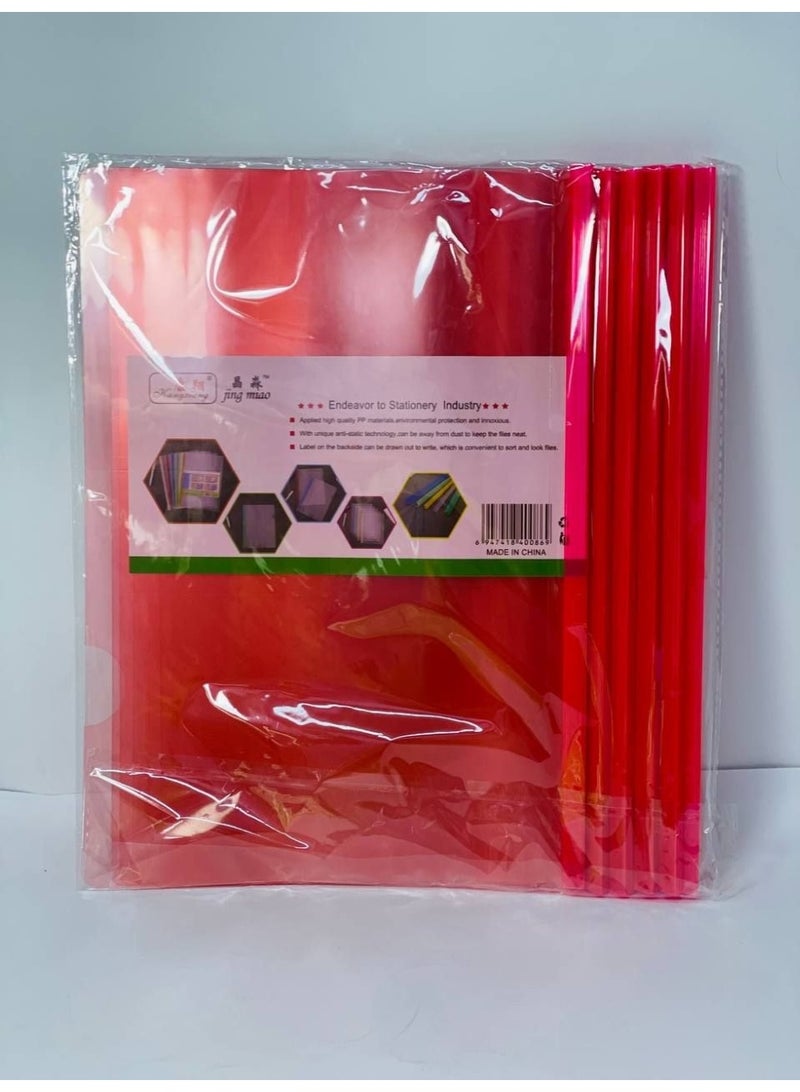 File binder, 8cm stub, machine-made. Includes binders and rings, gathers all your papers, and is suitable for A4 paper (28*34cm). Available in 4 colors. - Image 1