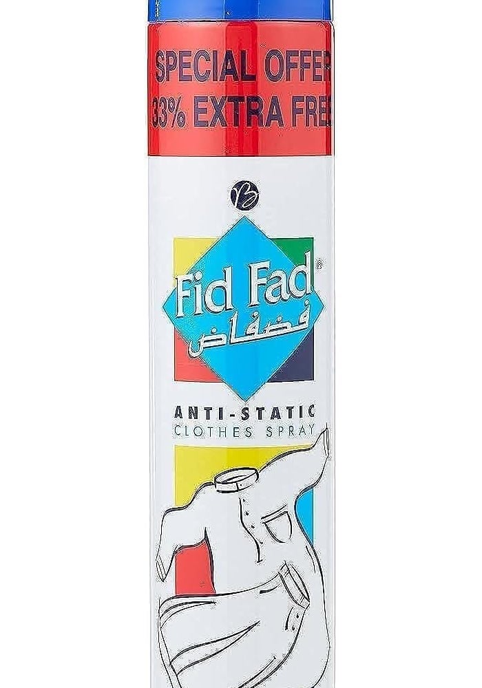 Fid Fad Anti-Static 400ml Spray Deodorant + 33% Extra Free - Image 1