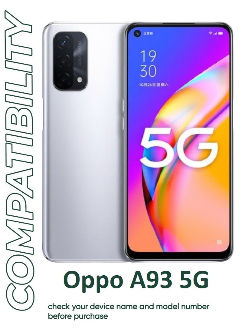 ACLIX 5 Pieces Antistatic ESD Dustproof Premium Quality High Definition Tempered Glass Screen Protector Designed For Oppo A93 5G - Image 3