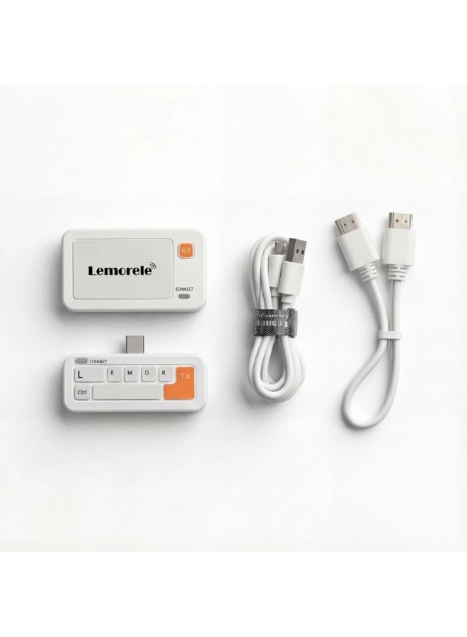 Lemorele Wireless HDMI Transmitter and Receiver Kit | 1080P HD Streaming | Plug & Play, No Wi-Fi Needed - Image 2