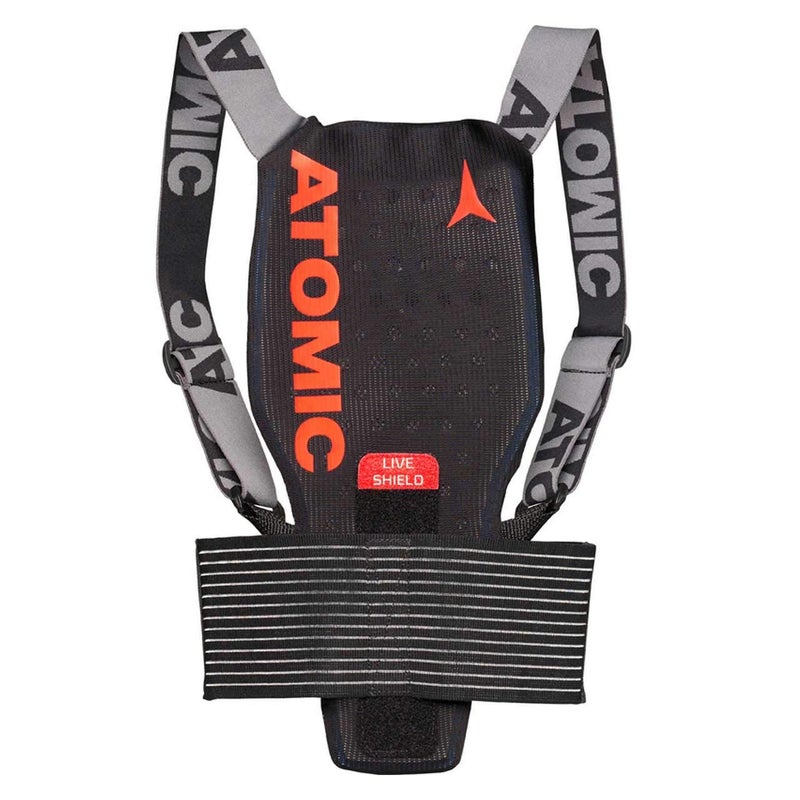 Atomic ATOMIC Live Shield JR back protector for kids & teens - lightweight & breathable protector - unlimited freedom of movement (the belt color may vary/black or orange) 