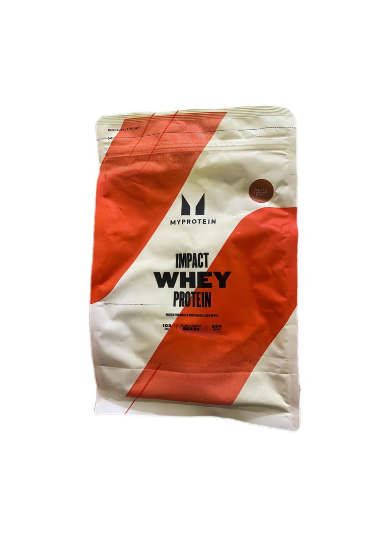 Myprotein - Impact Whey Protein Salted Caramel Flavor1kg - Image 1